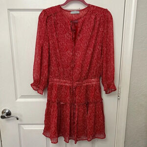 ! Adelaide red dress size M
